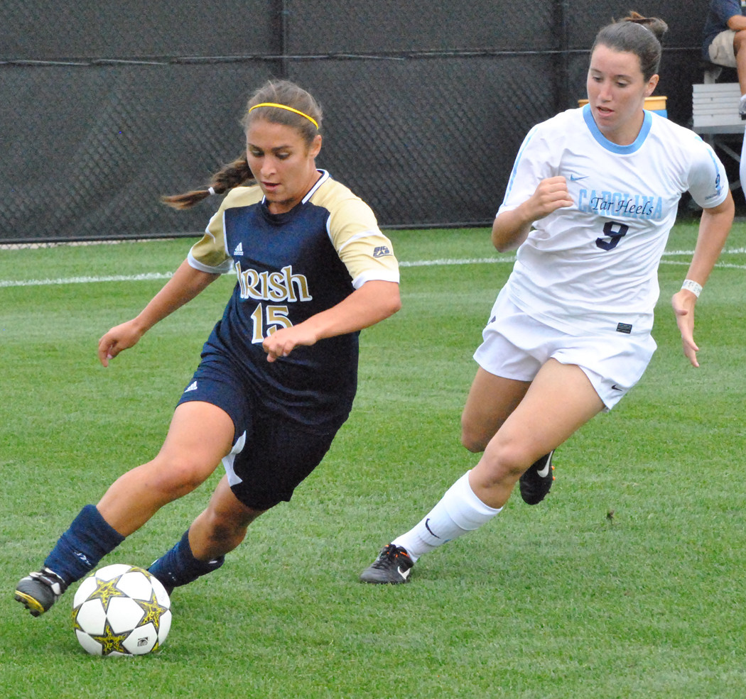 Pitch Points: Simonian Shines Against Xavier Junior forward Karin Simonian made her presence felt on Wednesday, collecting two assists and a match-high six shots in Notre Dame's 5-1 exhibition victory over Xavier.