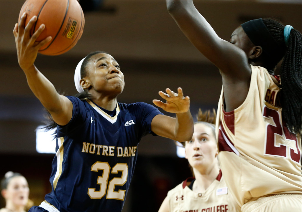 No. 4 Notre Dame @ Boston College