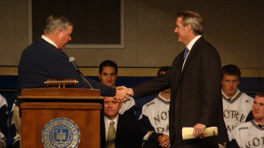 Hockey Drop the Puck Event