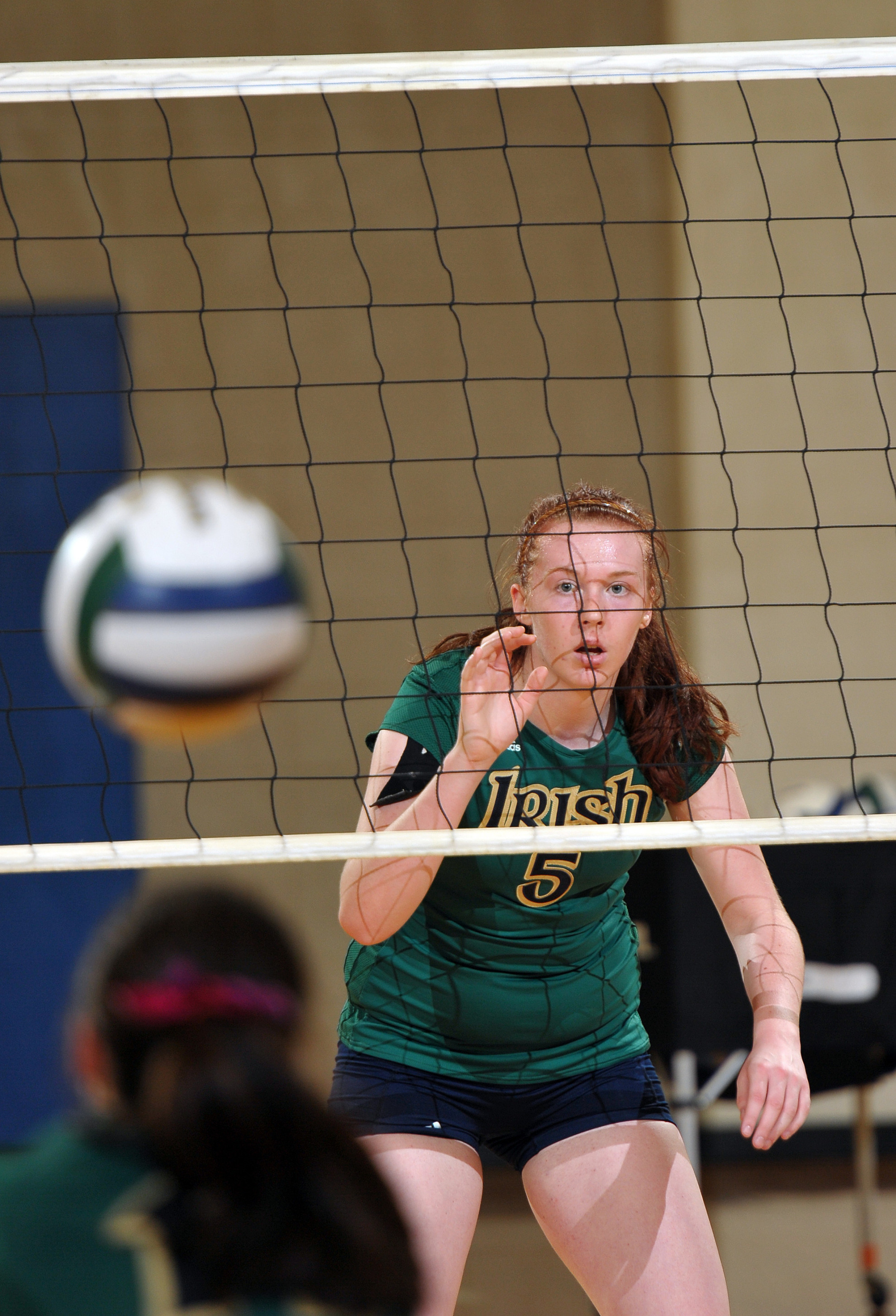 Olsen Rallies Irish To Win Over St. John’s Freshman Andie Olsen provided plenty of spirit - and results - for the Irish on Saturday.
