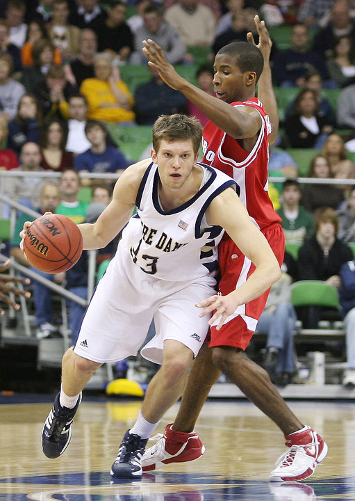 Notre Dame will travel to Ohio, the home state of sophomore forward Zach Hillesland, a native of Toledo.