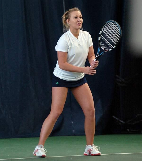 Kelcy Tefft has an impressive 8-0 record in singles dual-match action this season.
