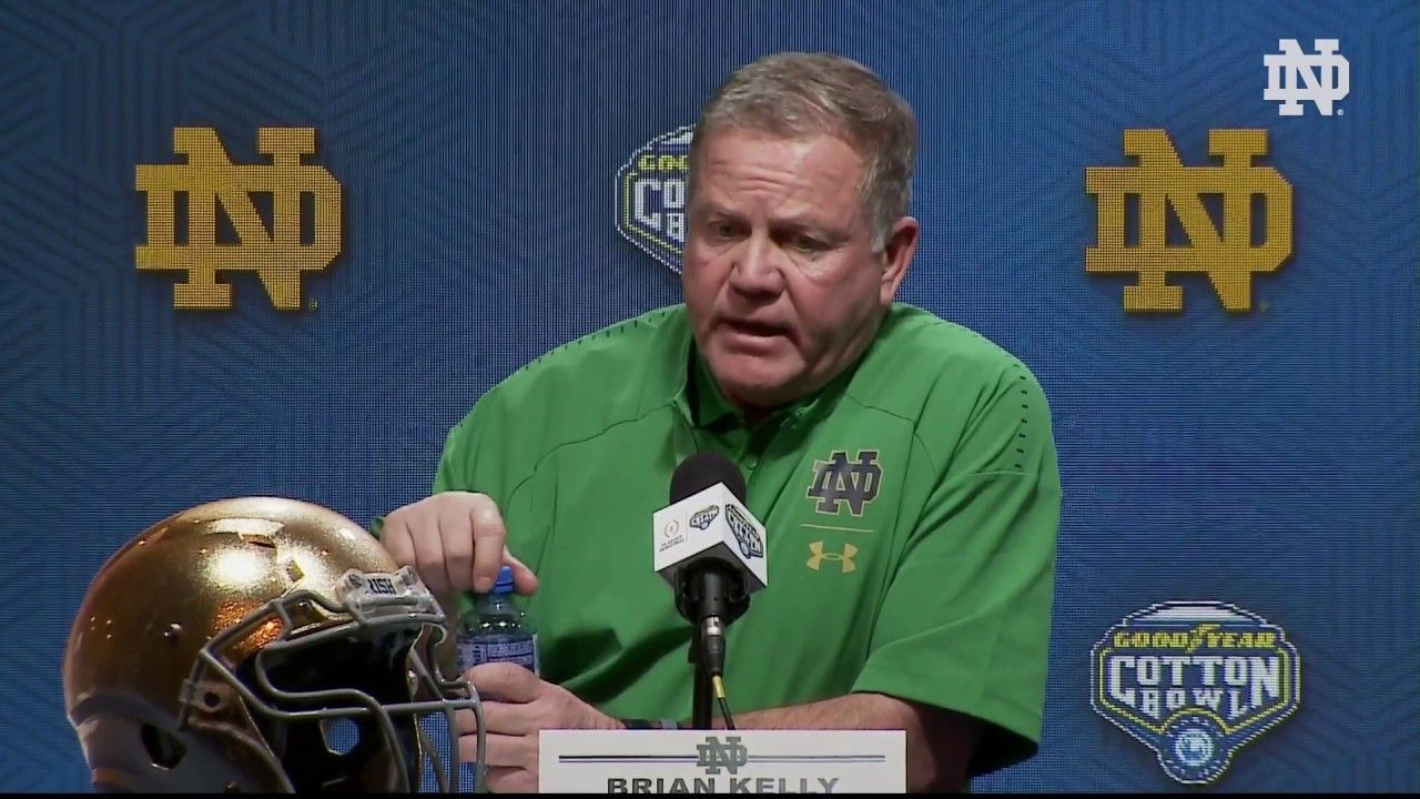 @NDFootball | Brian Kelly Post-Game Press Conference vs. Clemson (2018)