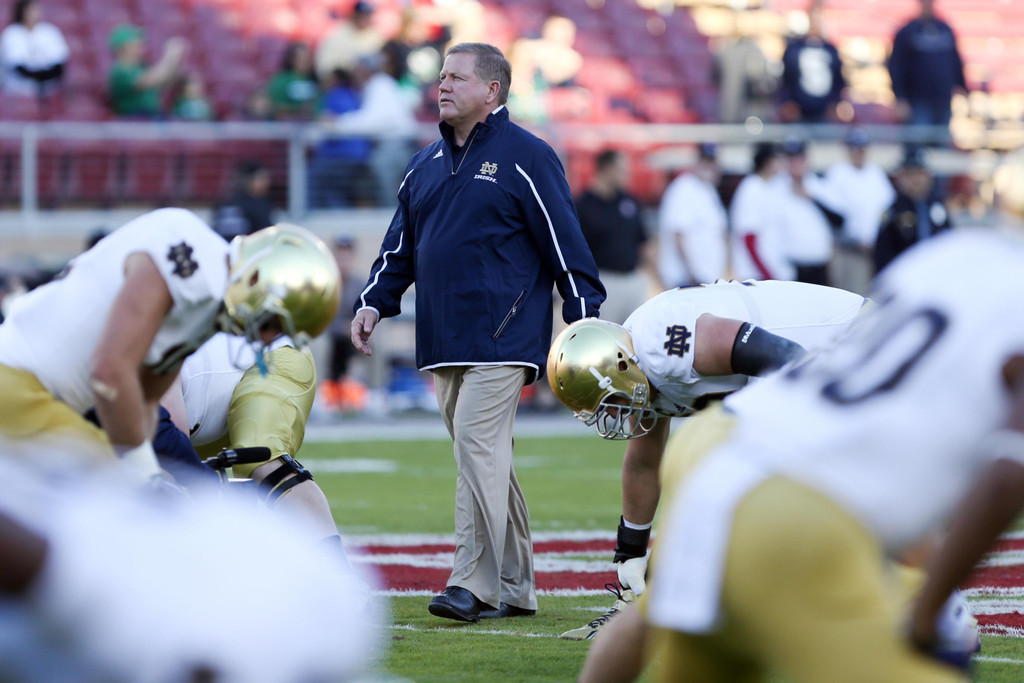 Notre Dame vs. Stanford (USATSI)