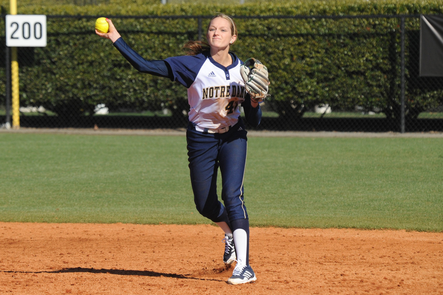 Irish Begin 2014 Season At Auburn Plainsman Invitational Senior captain Chloe Saganowich