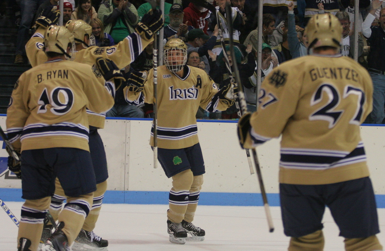 Irish Find The Scoring Touch In 6-3 Win At Bowling Green Calle Ridderwall's fifth goal of the season gave Notre Dame a 5-3 lead in their 6-3 win at Bowling Green.