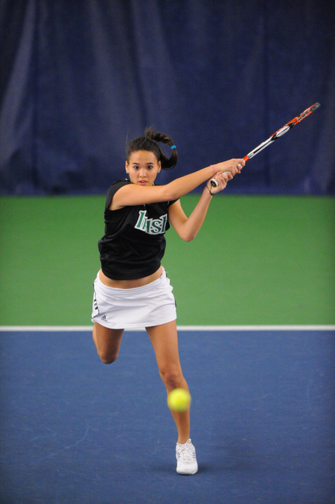 Notre Dame junior tennis standout Kristy Frilling