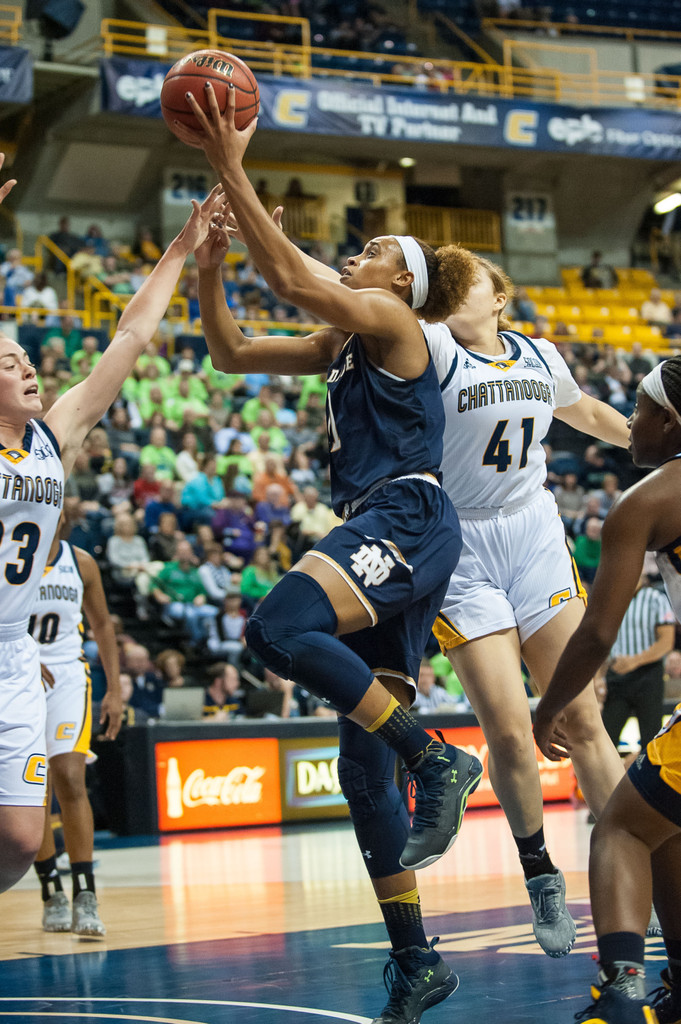 No. 2 Notre Dame 79, Chattanooga 58