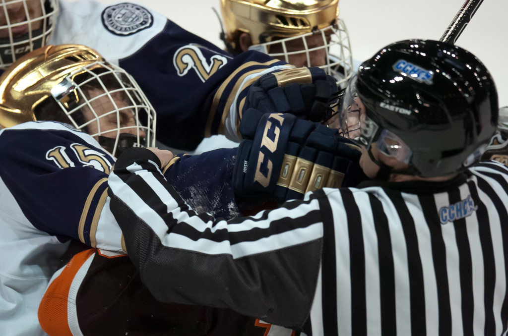 03-16-2013 Notre Dame Men's Ice Hockey vs Bowing Green