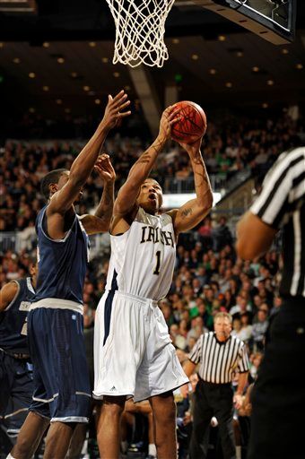 Senior forward Tyrone Nash registered a double-double against Georgetown with 15 points and 10 rebounds.