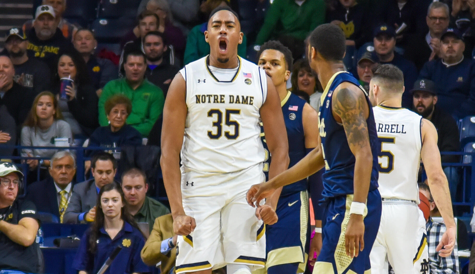 Irish Dominate Pitt On Senior Day, 73-56 Irish Dominate Pitt On Senior Day, 73-56