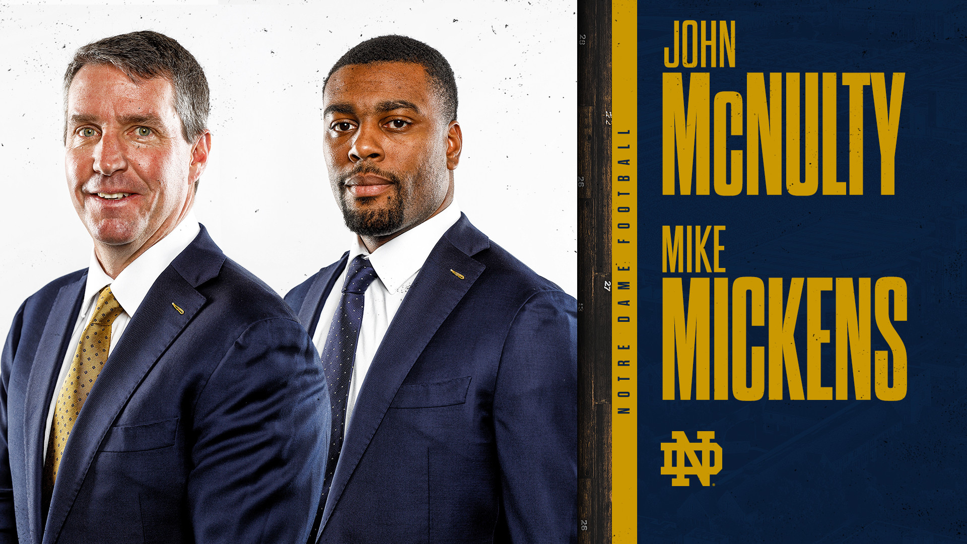 John McNulty, Mike Mickens Join Irish Football Staff McNulty Mickens release