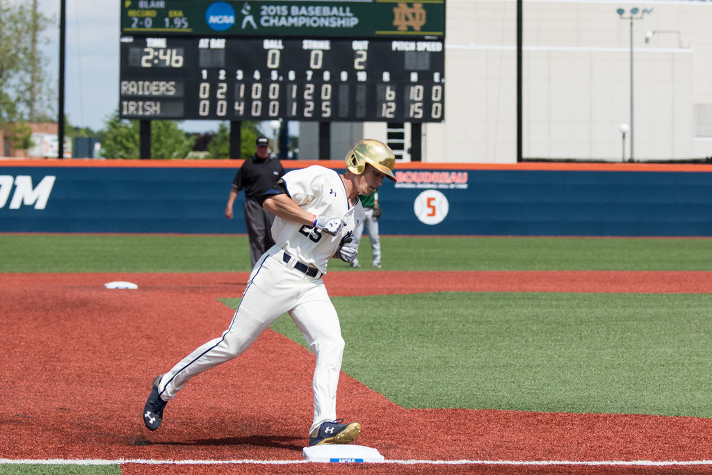 #23 Notre Dame 13, Wright State 7