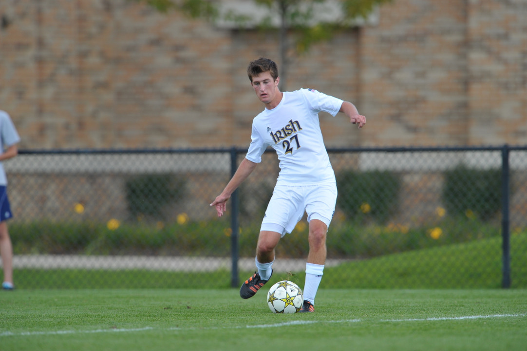 Freshman midfielder Patrick Hodan had a hand in Notre Dame's first three goals.