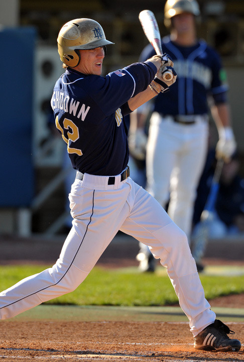 No. 11 Louisville Deals Irish Baseball Heartbreaking, 6-3, Defeat In BIG EAST Series Opener Senior OF Brayden Ashdown.