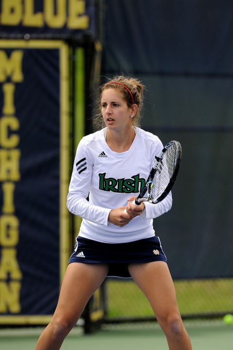 Senior Jennifer Kellner has been named to the All-BIG EAST team twice during her time at Notre Dame.