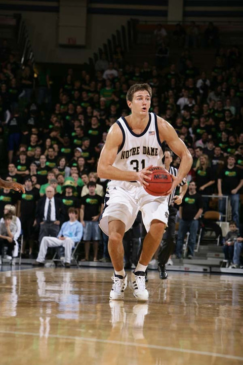 Rob Kurz has helped the Irish to a 10-2 mark and 28-game Joyce Center win streak.