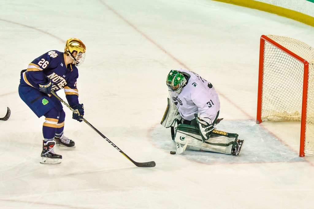 No. 2 Notre Dame Hockey vs. Michigan State, Game 1