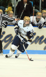 No. 12 Irish Travel To Oxford, Ohio To Face No. 1 Ranked Miami RedHawks Junior center Kevin Deeth is second among Notre Dame scorers after five games with a goal and four assists.