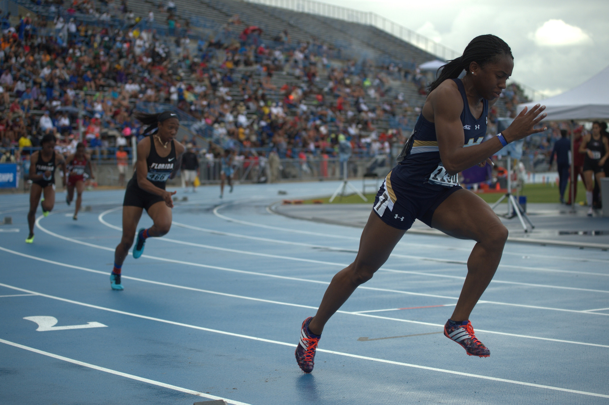 Irish All-Americans Cap Solid Weekend At NCAA Outdoor Championships Margaret Bamgbose earned her third straight top eight national finish in the 400-meter dash, placing a career-high fourth in the event at the 2016 NCAA Outdoor Championships