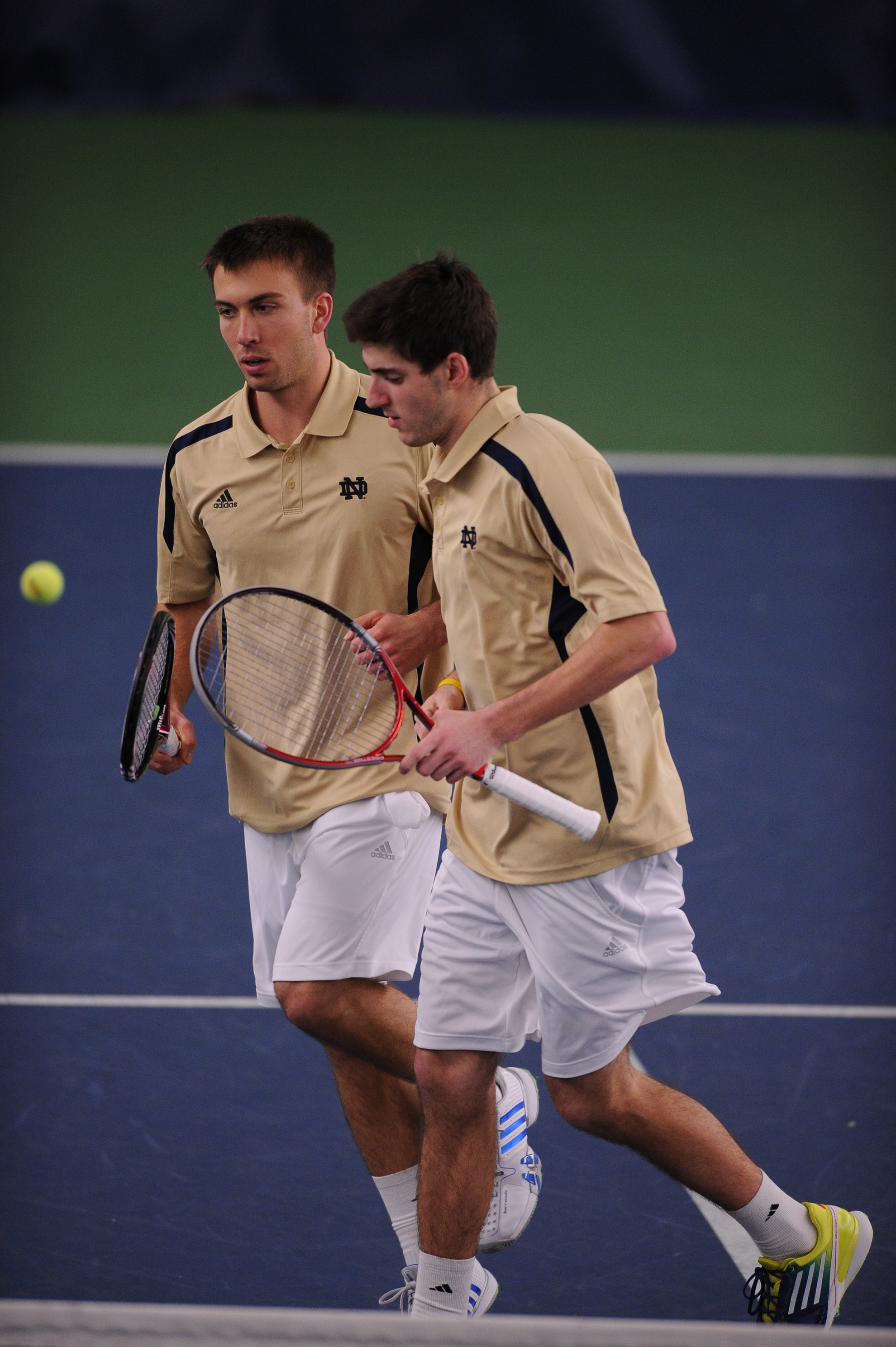 Notre Dame Overwhelms Florida State On Senior Day Seniors Matt Dooley and Ryan Bandy