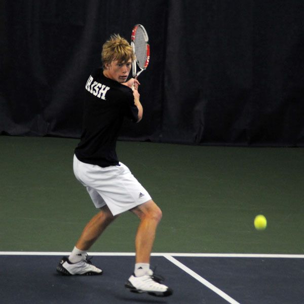 Casey Watt had two singles victories on day two of the Illinois Invitational.