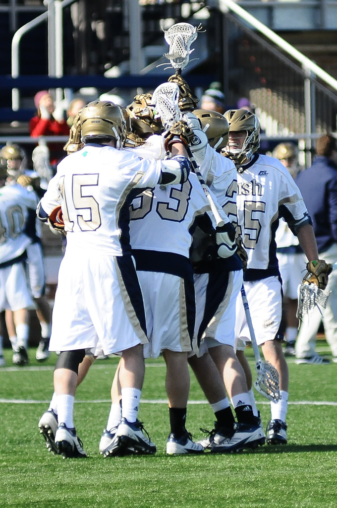 Notre Dame Men's Lacrosse vs Duke on February 18th, 2012
