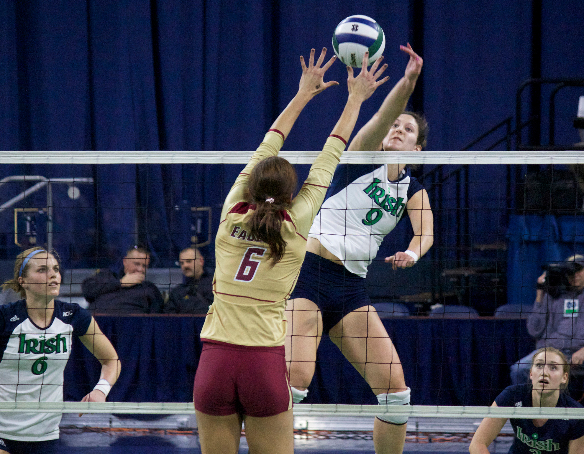 Irish Enter Second ACC Season With Plenty Of Veterans And New Faces Graduate student Nicole Smith