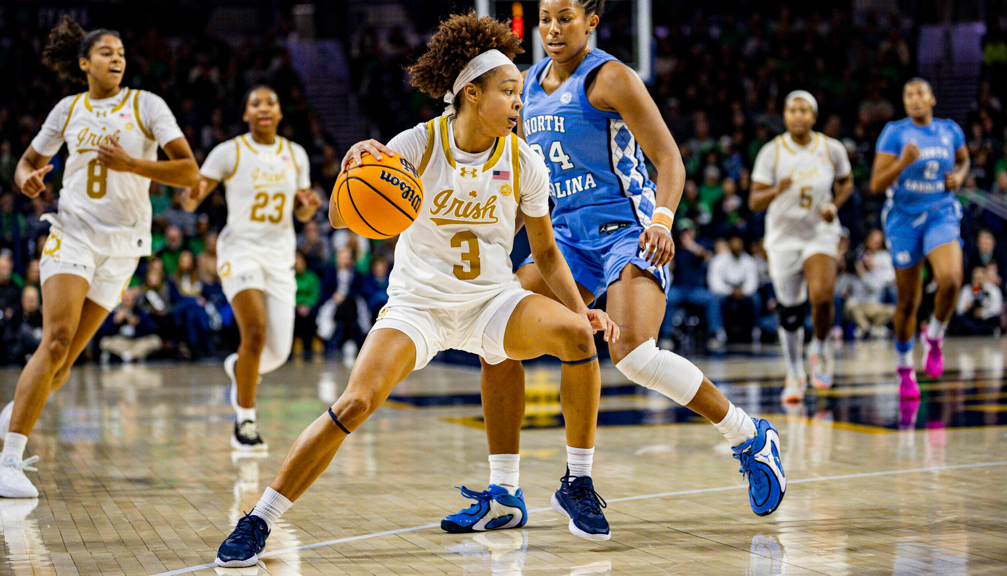 Huge Third Quarter Propels Irish To Win Over No. 22 UNC Huge Third Quarter Propels Irish To Win Over No. 22 UNC