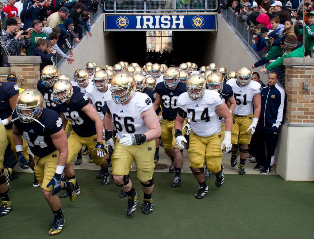 Notre Dame Football Blue-Gold Game