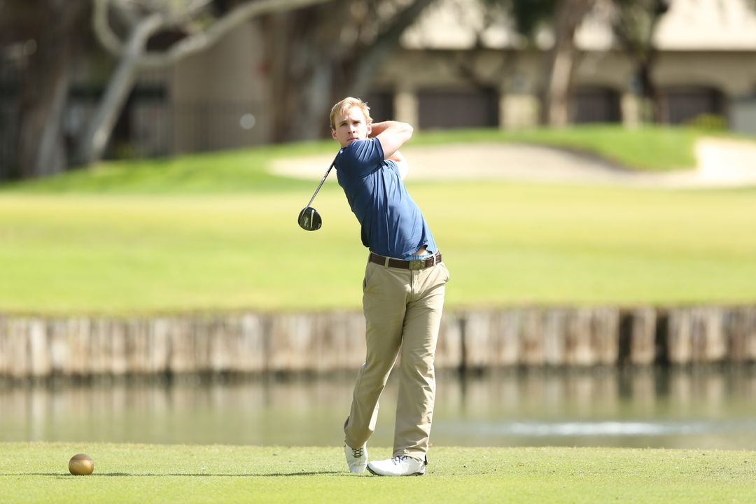Senior Patrick Grahek opened 2015 with an even par 72 in his first round at the Jones Invitational on Monday