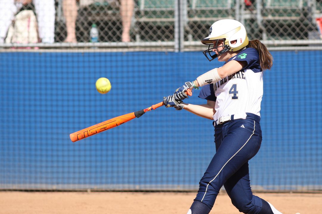 Senior Lauren Stuhr picked up a crucial seventh-inning single in her final collegiate at-bat Saturday against UCLA