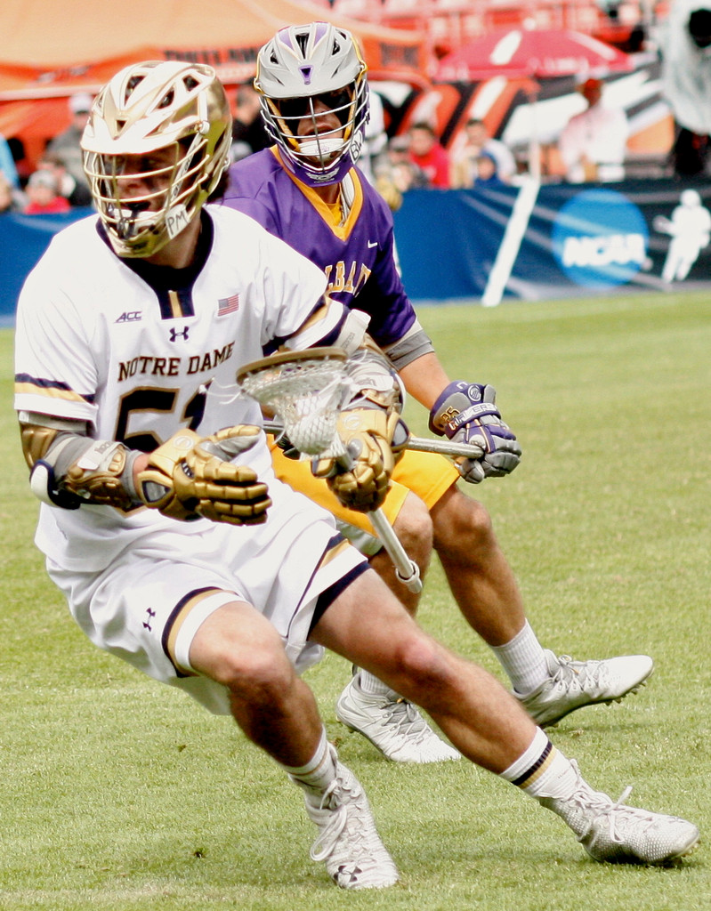 Notre Dame NCAA lacrosse vs. Albany (photos by Pete LaFleur)
