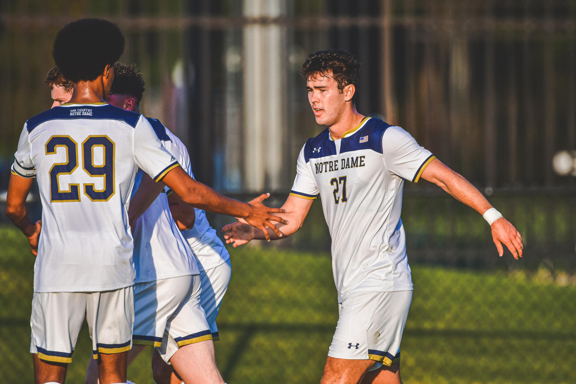 Lynn’s Two-Goals Power Irish To 3-1 Win Over Michigan Lynn’s Two-Goals Power Irish To 3-1 Win Over Michigan