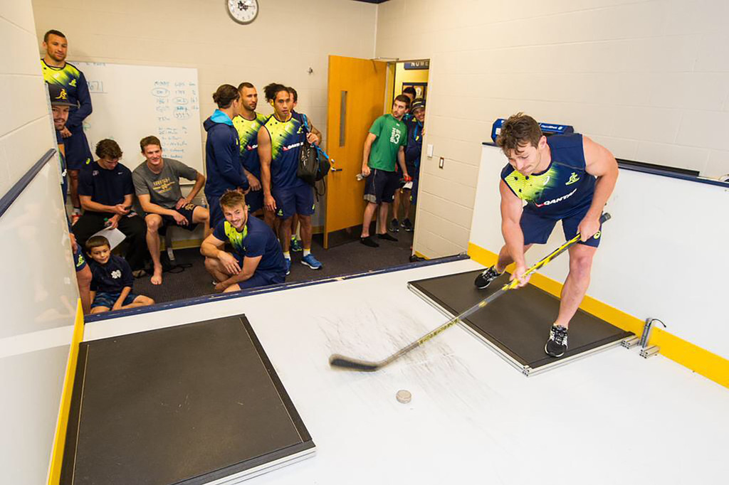 Australia Rugby Visits Notre Dame