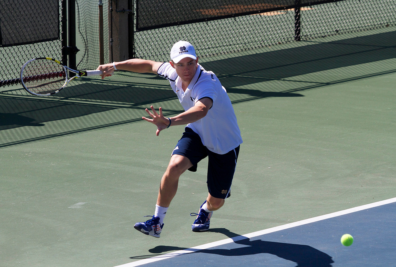 No. 9 Notre Dame Loses To No. 8 North Carolina Senior Greg Andrews