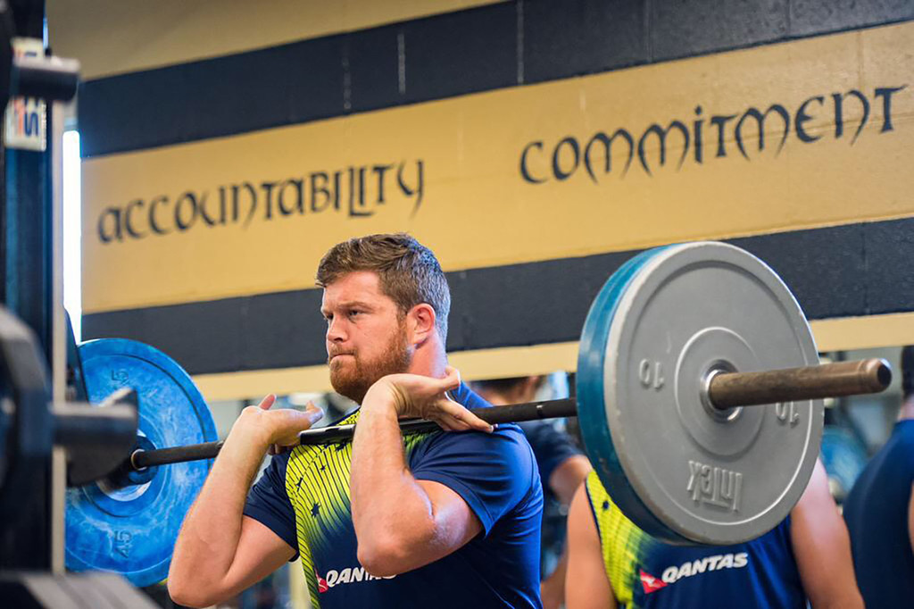 Australia Rugby Visits Notre Dame