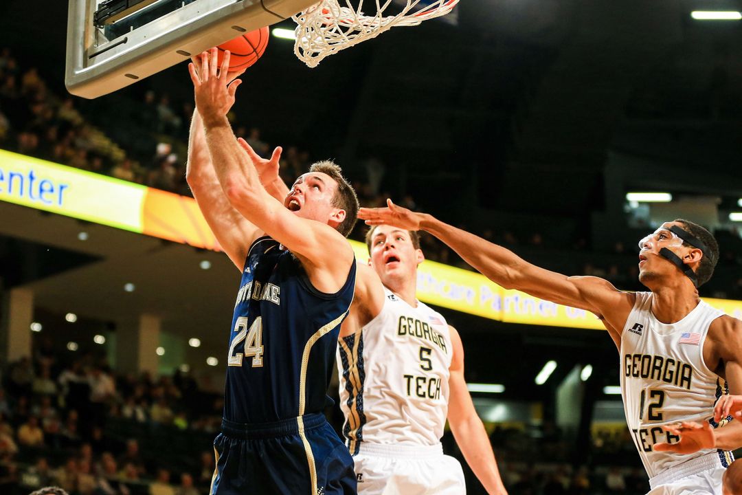 Junior Pat Connaughton is averaging 13.7 points, 7.7 rebounds and 4.7 assists in ACC play.