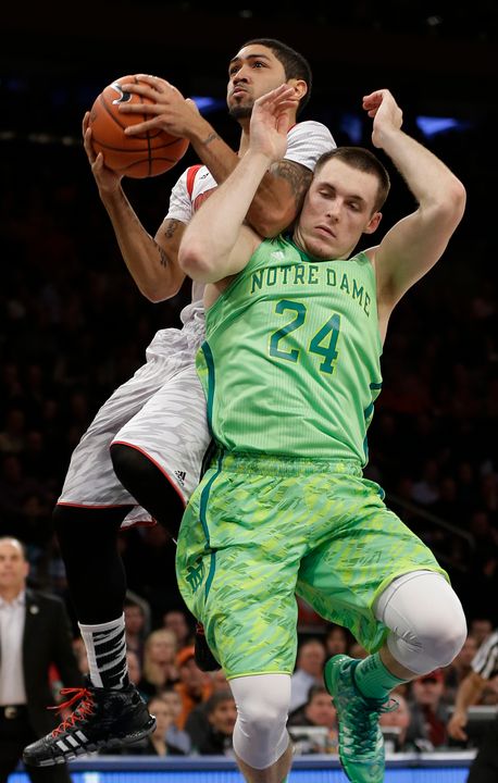 No. 24 Notre Dame Knocked Out of BIG EAST Tournament (AP)