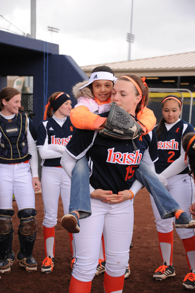 Notre Dame vs. Rutgers (Strikeout Cancer), 4-13-13 (Mike Bennett)