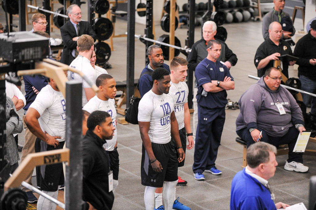 2015 Notre Dame Football Pro Day