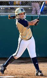 Heather Johnson had three hits and two RBI against IUPUI