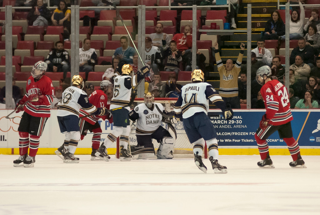 Notre Dame Men's Ice Hockey v Ohio State on 03-23-2013