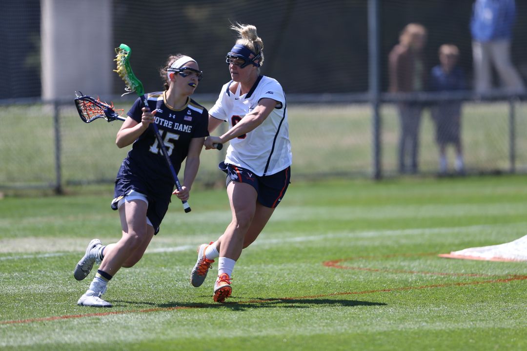 Cortney Fortunato scored six goals and assisted on two more at Virginia on April 4.