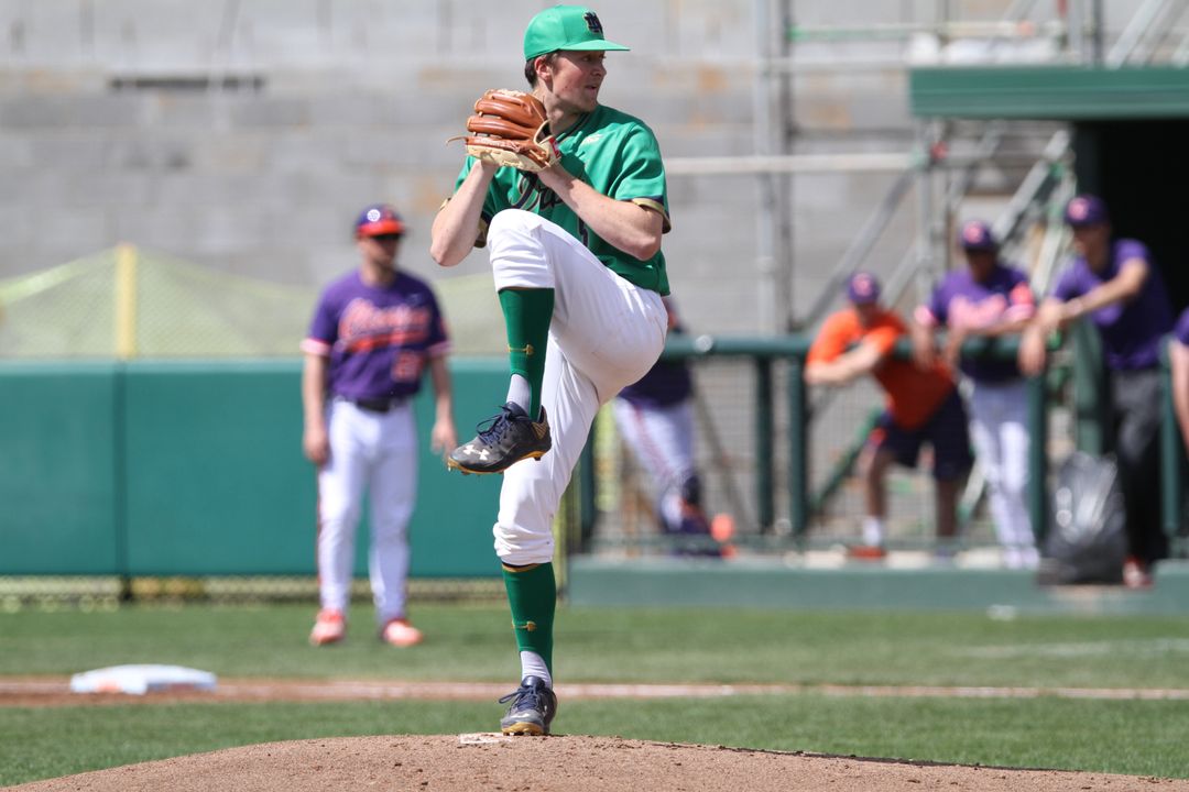 Junior RHP Nick McCarty was one of seven Irish standouts to earn all-ACC Academic Team honors Monday.