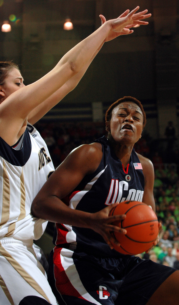 Irish Stumble to Top-Ranked Connecticut, 81-64