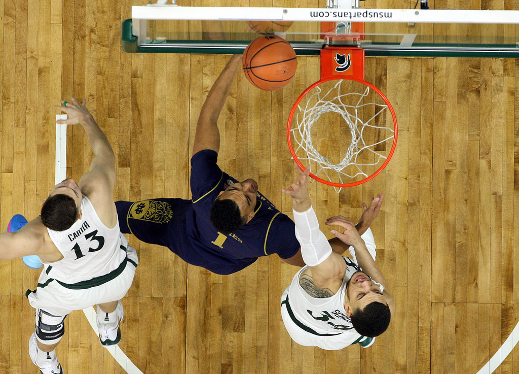ND Men's Basketball at Michigan State (USATSI)
