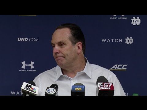 Mike Brey Post-Game Press Conference  - Virginia