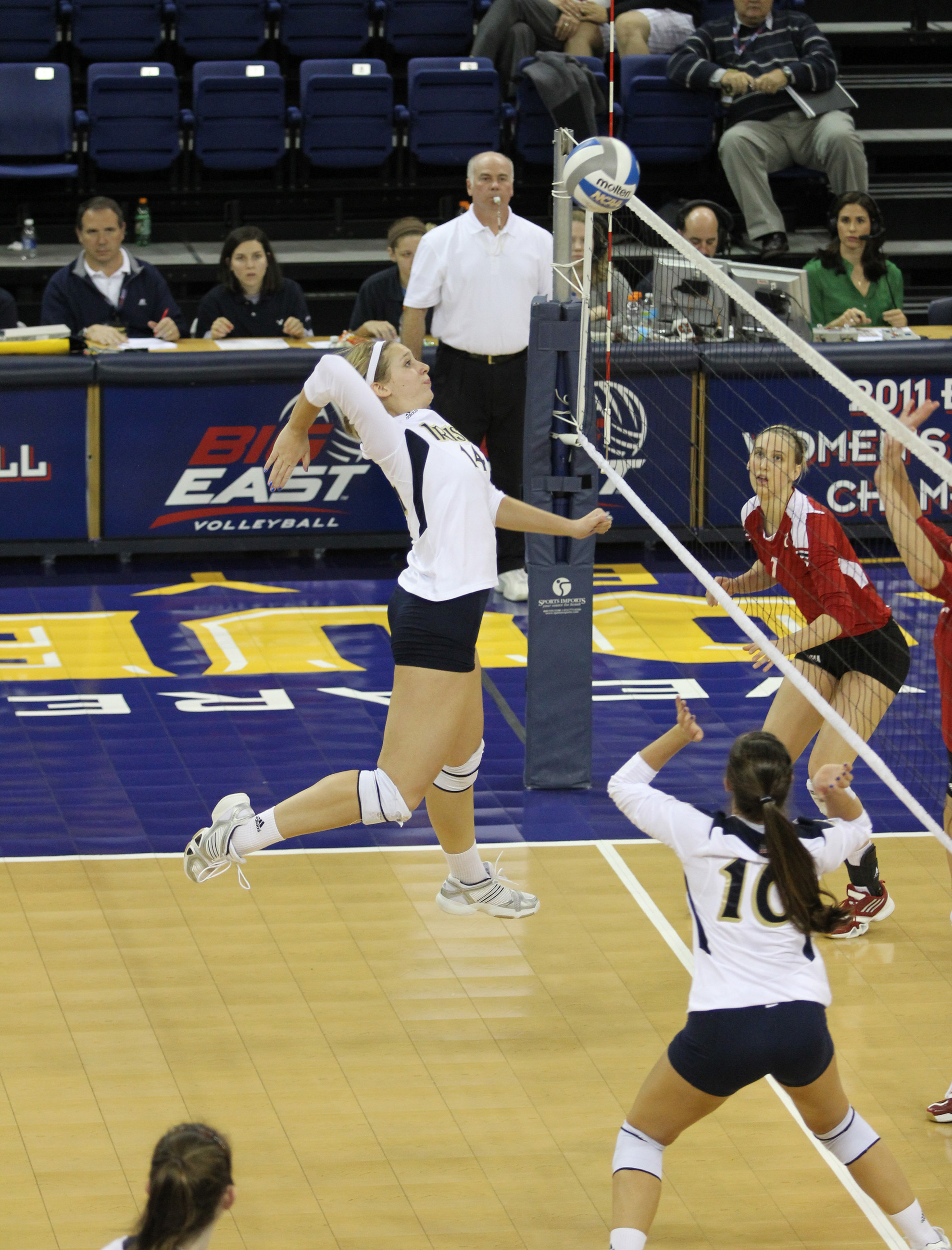 Cincinnati Bears Down On Irish In BIG EAST Title Bout Junior Hilary Eppink