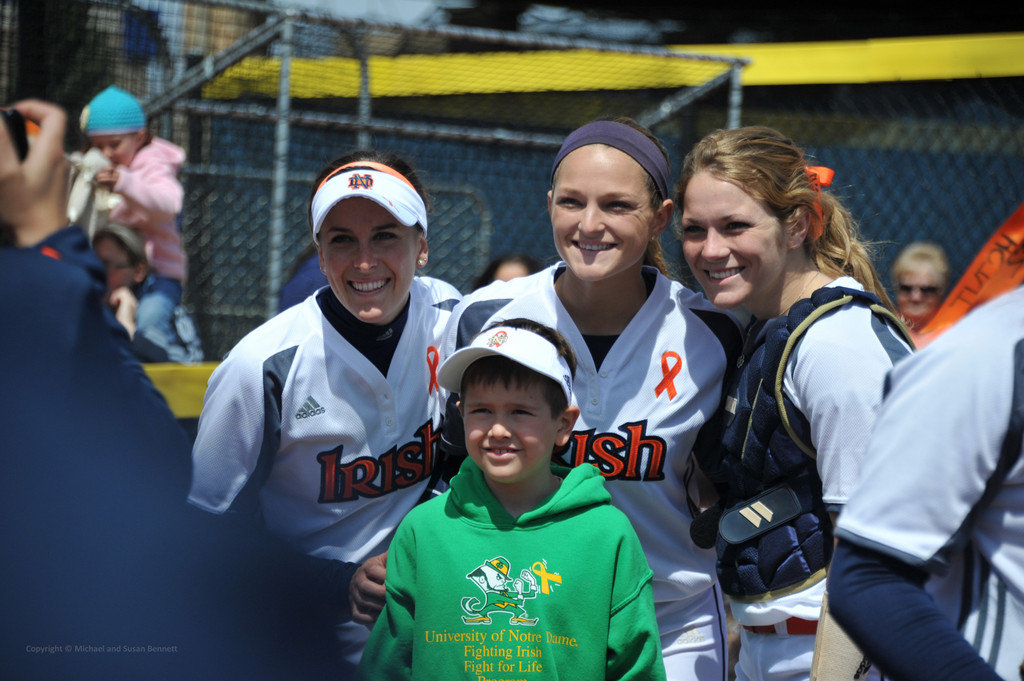 2014 Notre Dame Strikeout Cancer Doubleheader